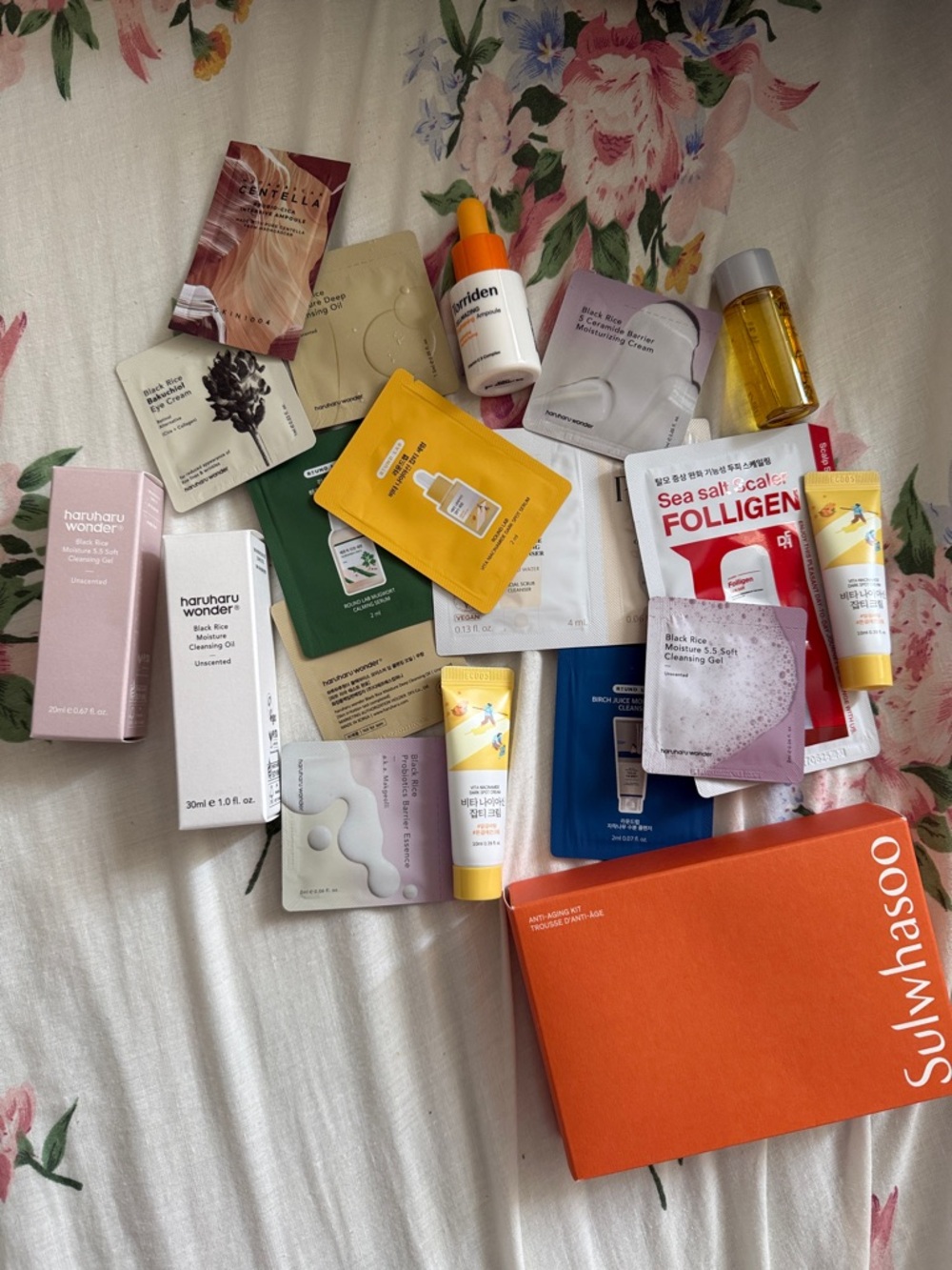 Korean assorted beauty bundle